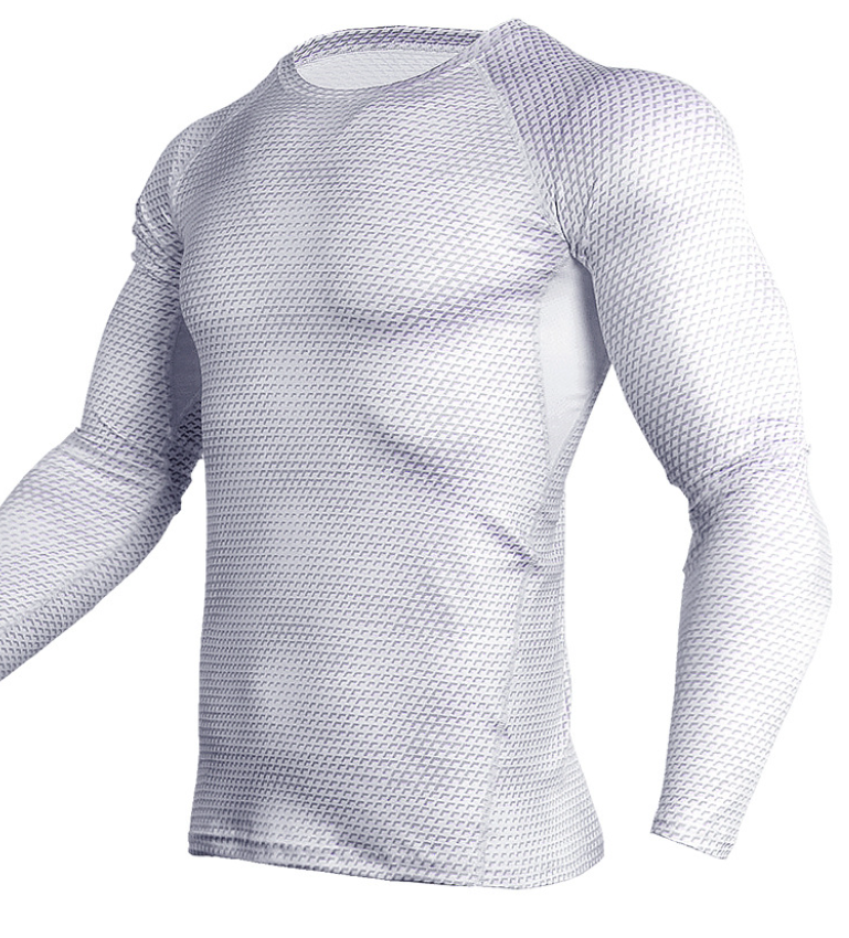 Compression Shirt Gym Running Quick Dry Breathable Fitness Sportswear Training Tight Rashguard - MVP Sports Wear & Gear