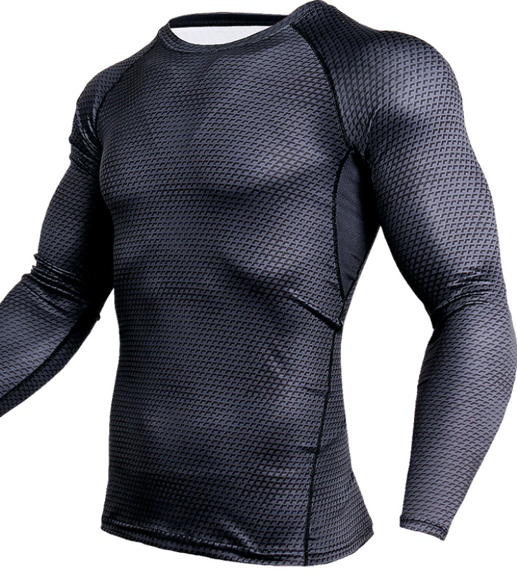 Compression Shirt Gym Running Quick Dry Breathable Fitness Sportswear Training Tight Rashguard - MVP Sports Wear & Gear