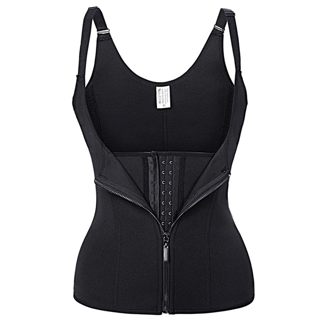 Corset Zipper Vest Body Shaper - MVP Sports Wear & Gear