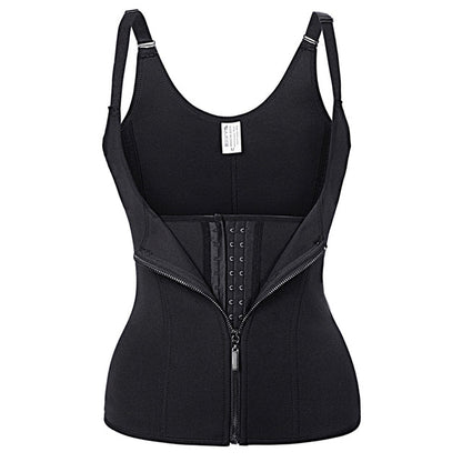 Corset Zipper Vest Body Shaper - MVP Sports Wear & Gear