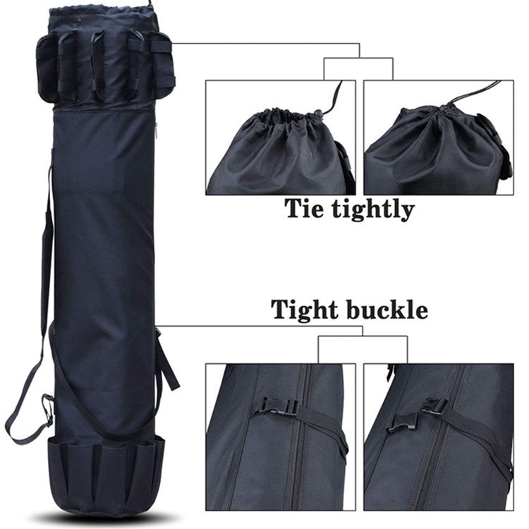 Cylinder Outdoor Multifunctional Fishing Rod Bag Gear Storage - MVP Sports Wear & Gear