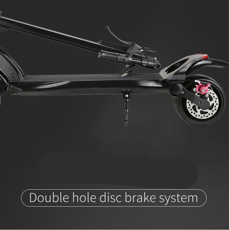 Double Drive Folding Scooter With Wide Tires - MVP Sports Wear & Gear