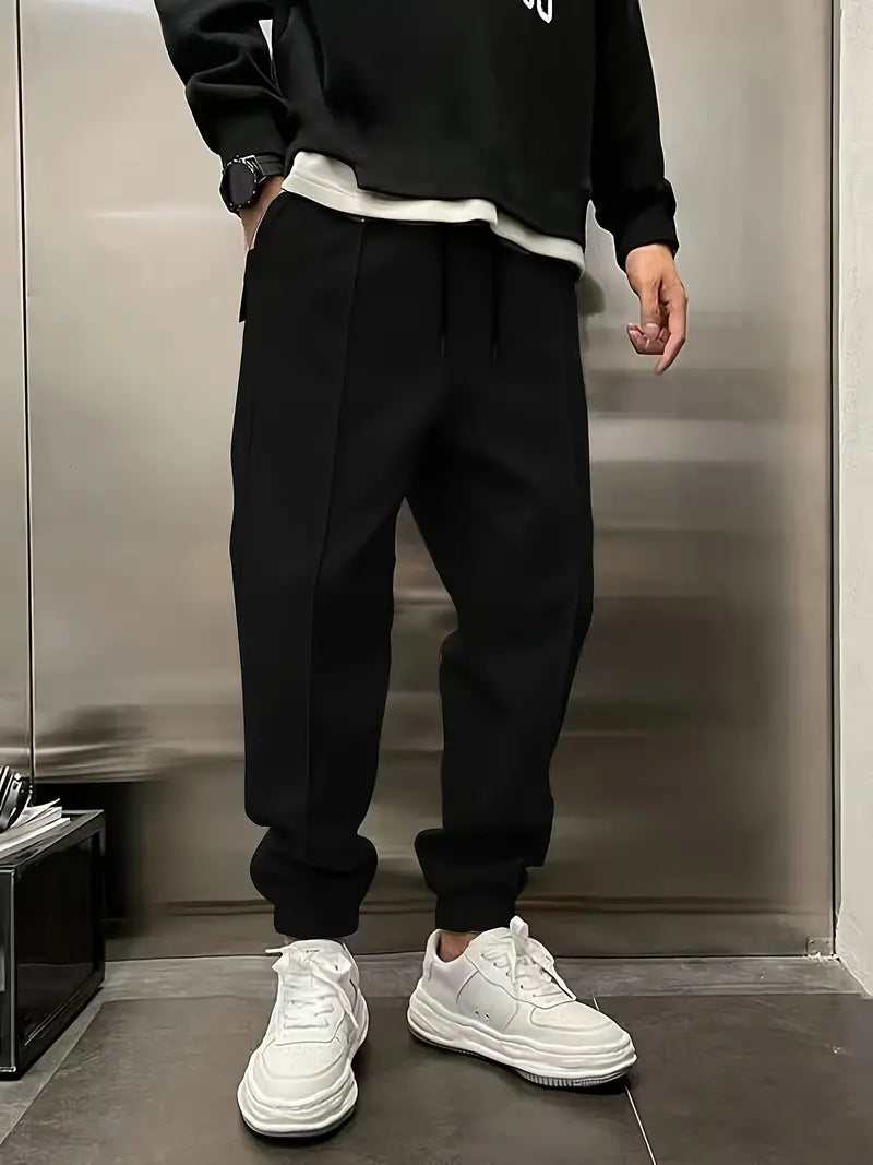 Drawstring Sweatpants Loose Fit Pants Men's Casual Joggers - MVP Sports Wear & Gear