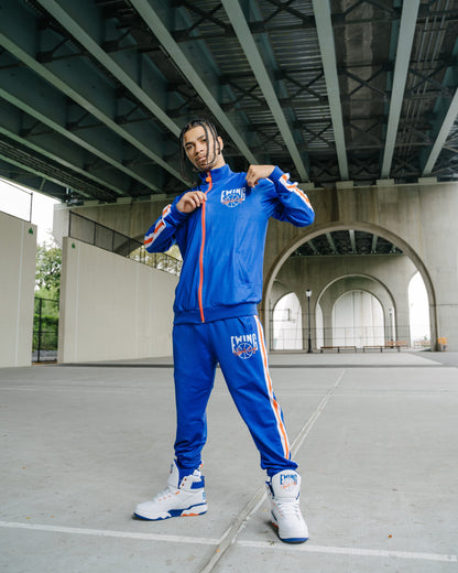 Ewing Blue Track Pants by Ewing Athletics - MVP Sports Wear & Gear