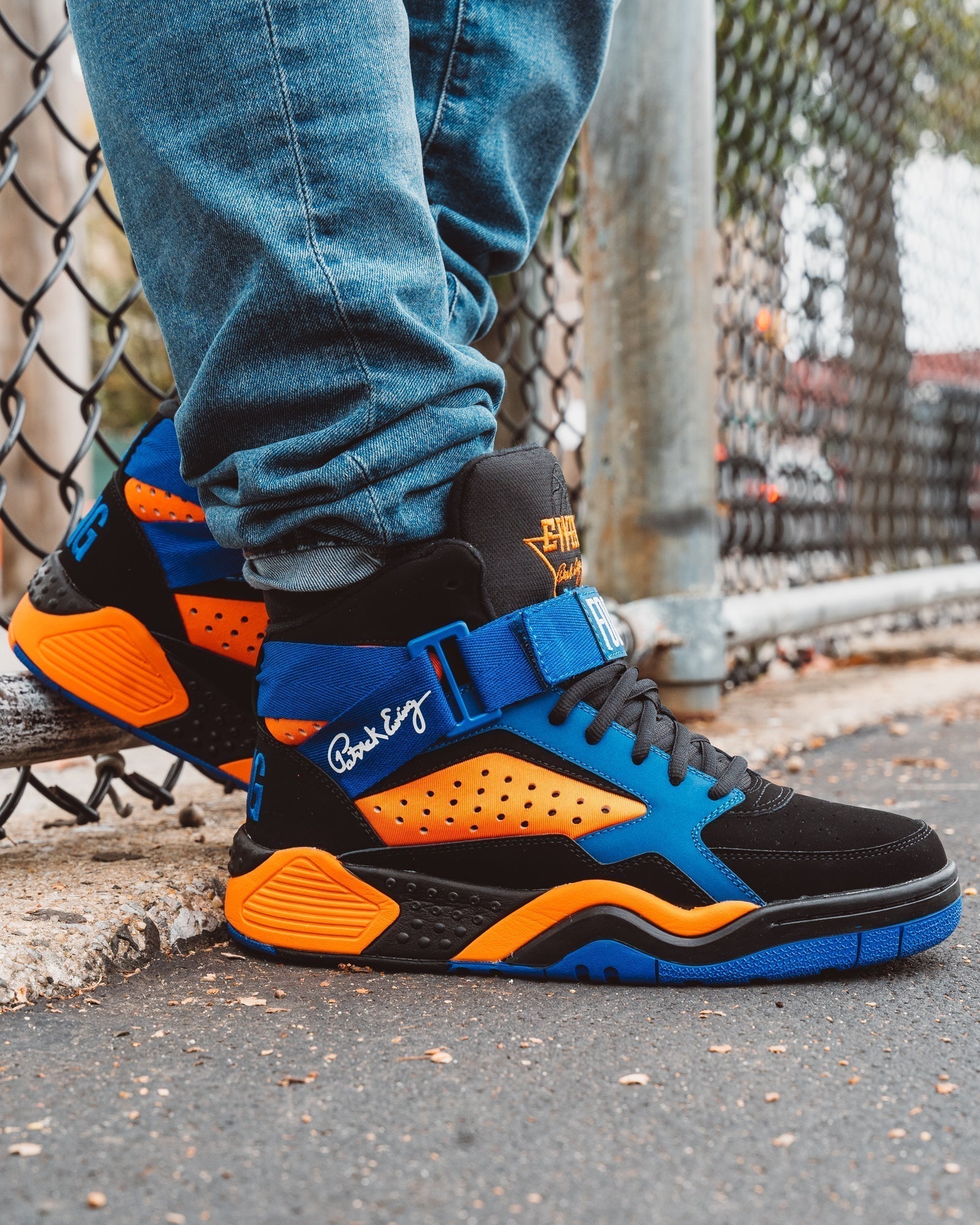 FOCUS OG Black/Orange/Blue PE by Ewing Athletics - MVP Sports Wear & Gear