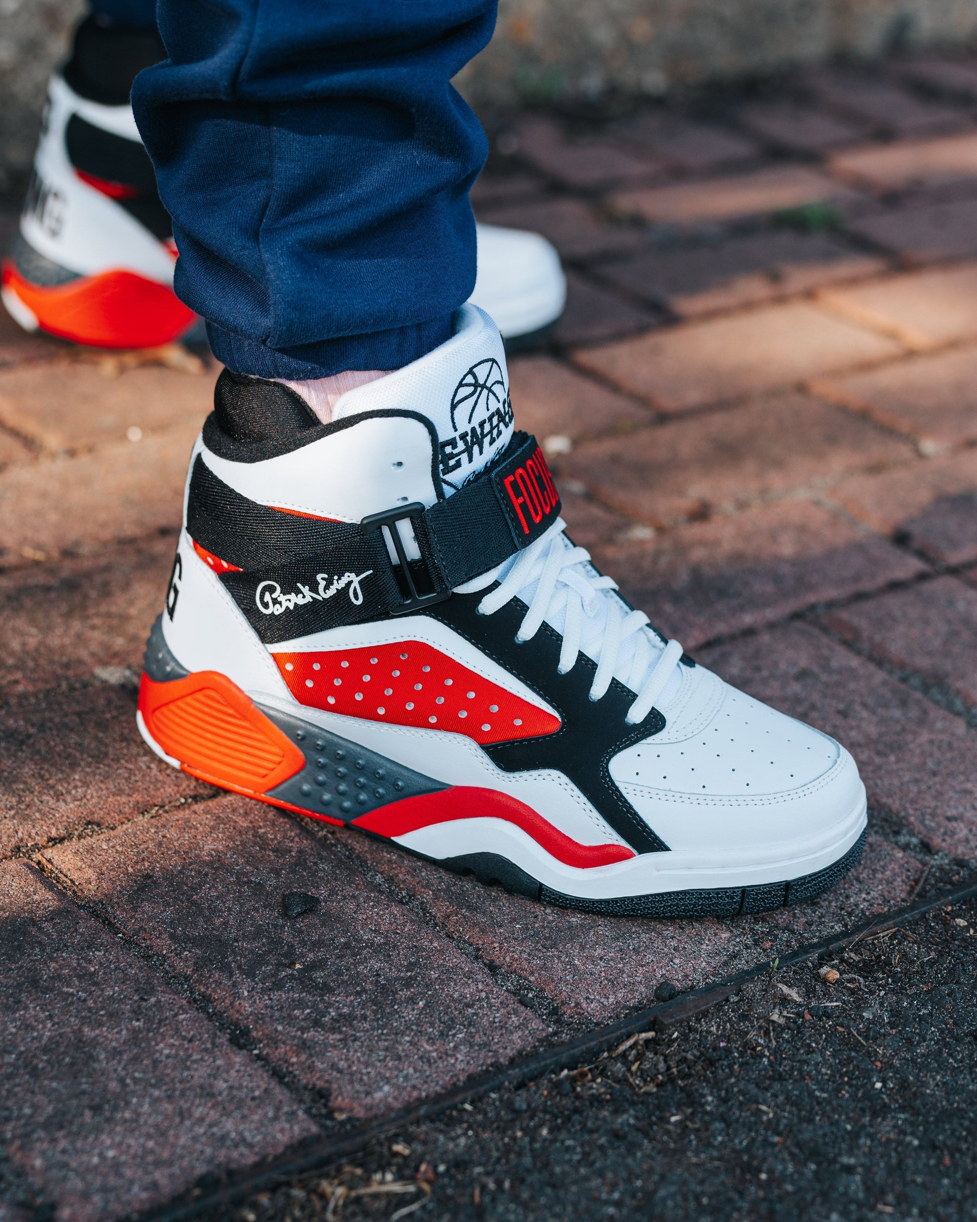 FOCUS OG White/Red/Black by Ewing Athletics - MVP Sports Wear & Gear