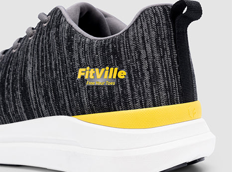 FitVille Men's ArchPower FlyWave Running Shoes - MVP Sports Wear & Gear