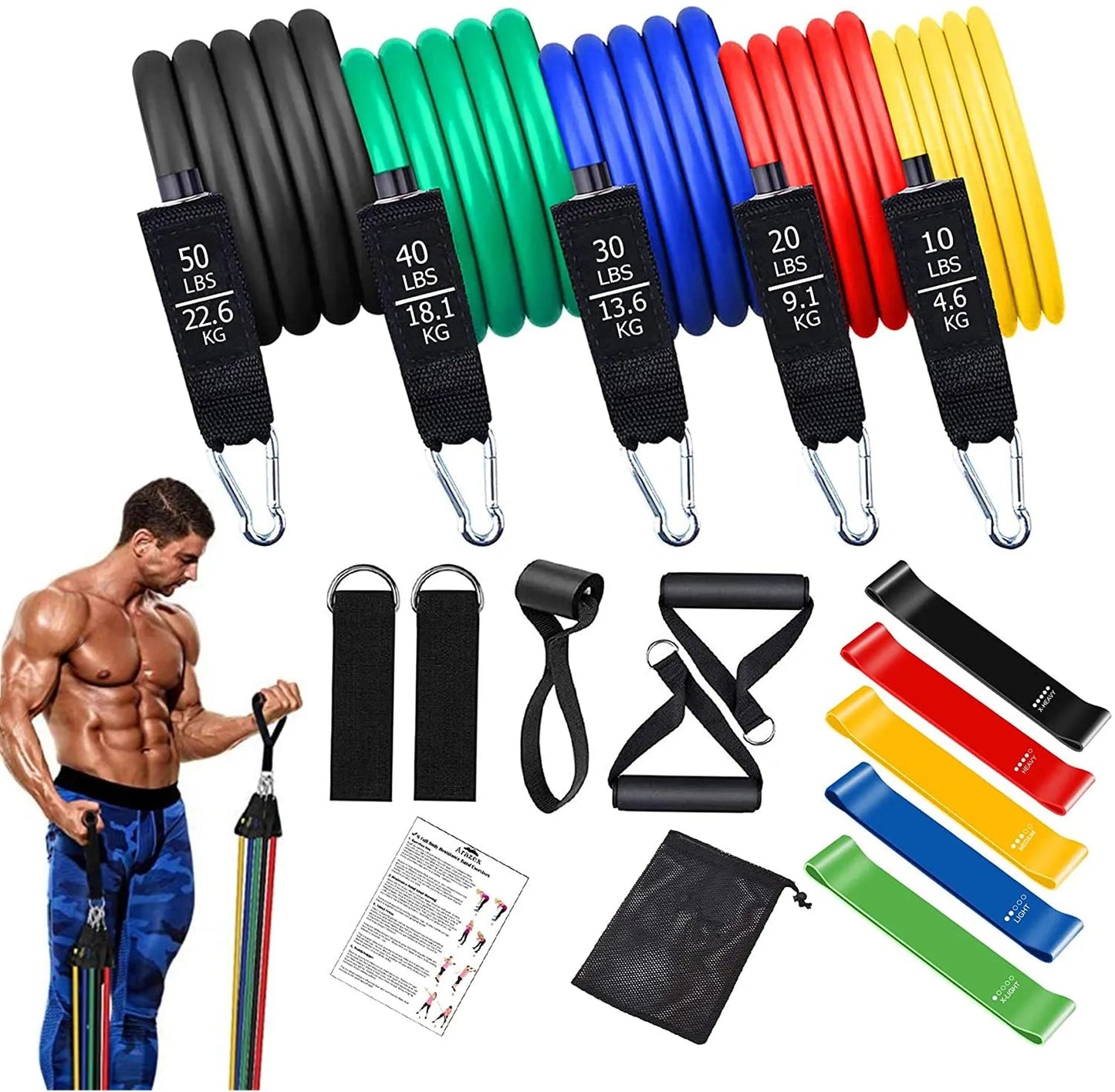 FlexiGrip Resistance Bands MVP Sports Wear & Gear