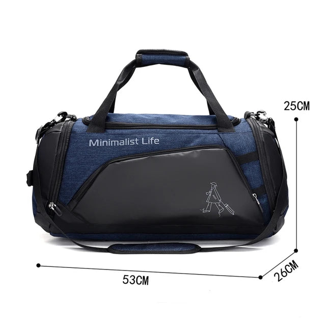 Gym Bags for Men and Women, Dry Wet Separation - MVP Sports Wear & Gear