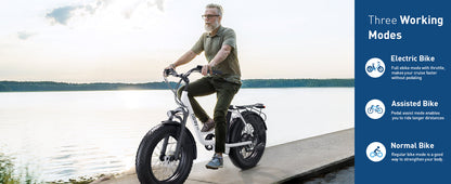 Hiboy EX6 Step-thru Fat Tire Electric Bike - MVP Sports Wear & Gear