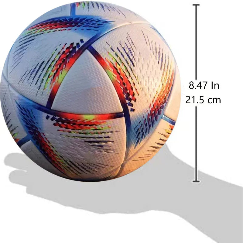 High Quality Soccer Ball Official Size 5 PU Material Seamless Wear Resistant - MVP Sports Wear & Gear