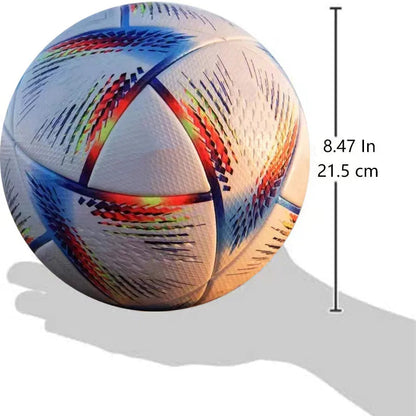 High Quality Soccer Ball Official Size 5 PU Material Seamless Wear Resistant - MVP Sports Wear & Gear