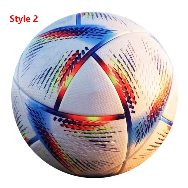 High Quality Soccer Ball Official Size 5 PU Material Seamless Wear Resistant - MVP Sports Wear & Gear