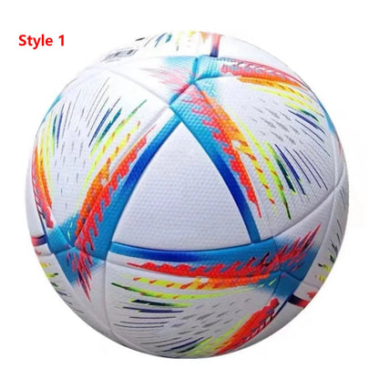 High Quality Soccer Ball Official Size 5 PU Material Seamless Wear Resistant - MVP Sports Wear & Gear