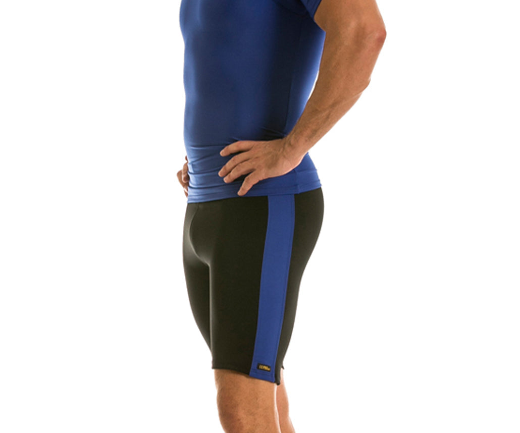 Insta Slim I.S.Pro USA Compression Activewear Color Block Shorts MA2211 by InstantFigure INC - MVP Sports Wear & Gear