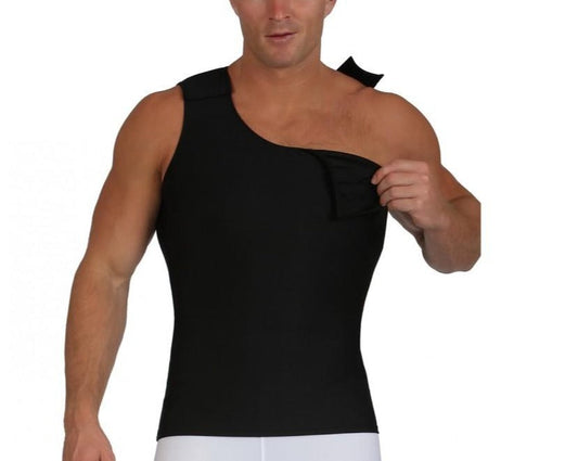 Insta Slim I.S.Pro USA Compression Muscle Tank W/Hook and Loop Shoulders MS00V1 by InstantFigure INC - MVP Sports Wear & Gear