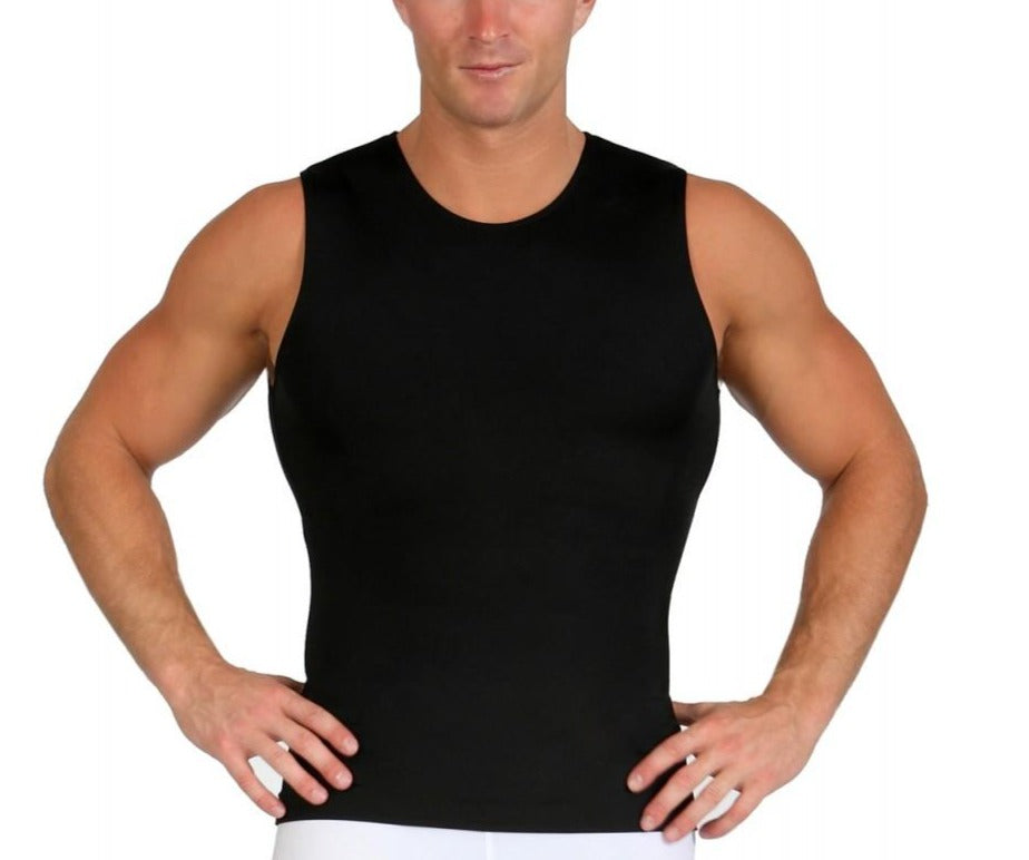 Insta Slim I.S.Pro USA Compression Sleeveless Crew Neck Tank TS00N1 by InstantFigure INC - MVP Sports Wear & Gear