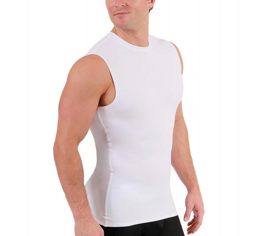 Insta Slim I.S.Pro USA Medium Compression Sleeveless High Crew Neck Shirt - 2MAT018 by InstantFigure INC - MVP Sports Wear & Gear