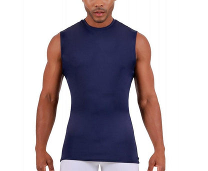 Insta Slim I.S.Pro USA Medium Compression Sleeveless High Crew Neck Shirt - 2MAT018 by InstantFigure INC - MVP Sports Wear & Gear