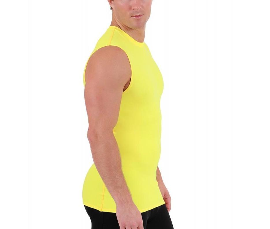 Insta Slim I.S.Pro USA Medium Compression Sleeveless High Crew Neck Shirt - 2MAT018 by InstantFigure INC MVP Sports Wear & Gear