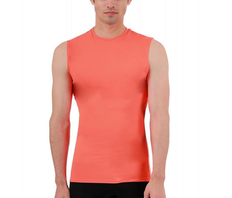 Insta Slim I.S.Pro USA Medium Compression Sleeveless High Crew Neck Shirt - 2MAT018 by InstantFigure INC MVP Sports Wear & Gear