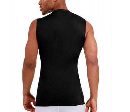 Insta Slim I.S.Pro USA Medium Compression Sleeveless High Crew Neck Shirt - 2MAT018 by InstantFigure INC - MVP Sports Wear & Gear