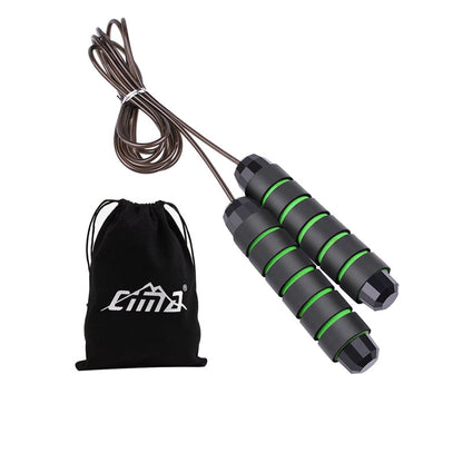 Jump Rope Tangle-Free Rapid Speed Jumping Rope Cable with Ball Bearings Steel Gym Fitness MVP Sports Wear & Gear