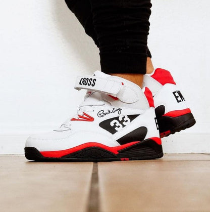 KROSS OG White/Black/Red by Ewing Athletics - MVP Sports Wear & Gear