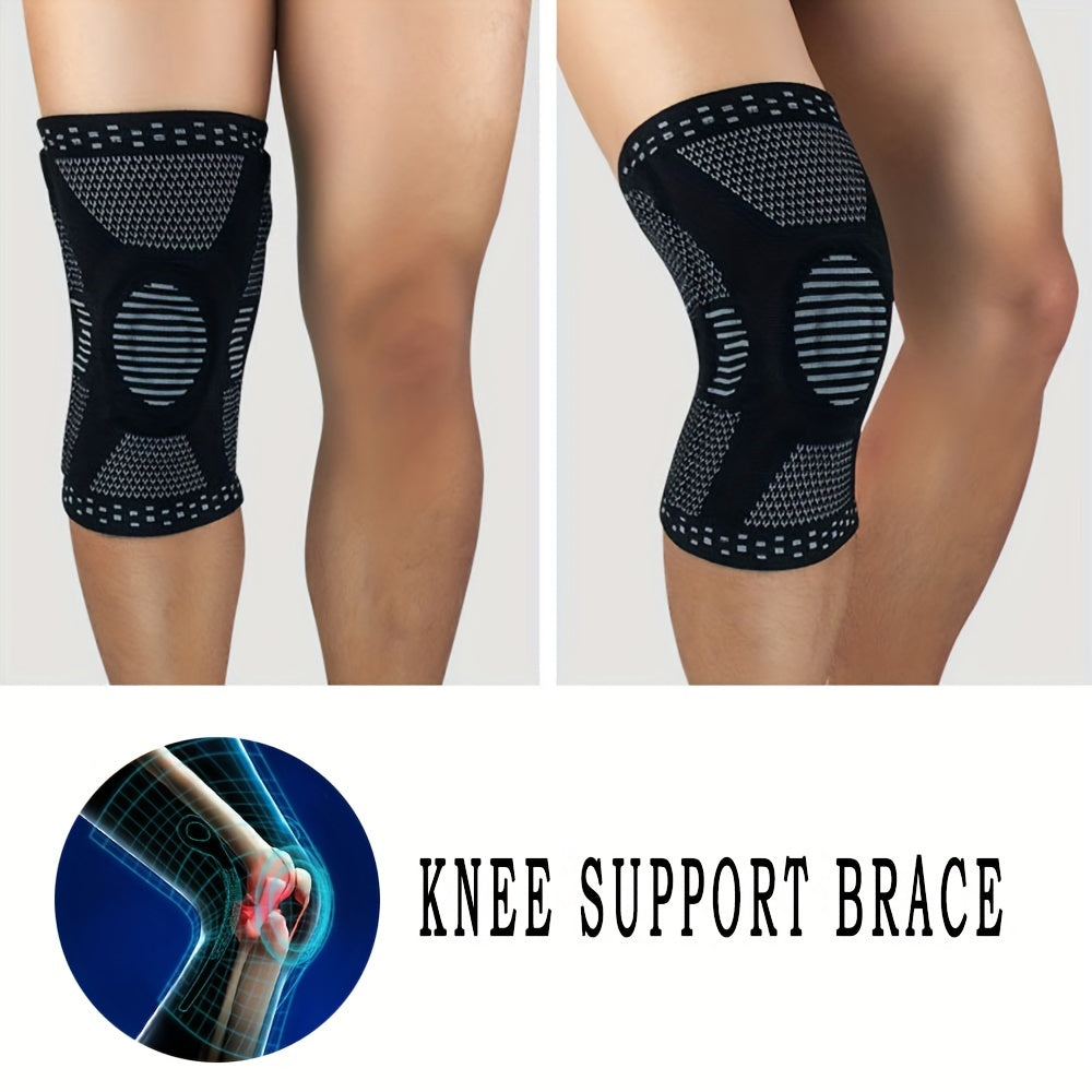 Knee Support Brace, Professional Knee Compression Sleeve Brace For Arthritis, Improve Circulation, Exercise, Joint Pain Relief, Fitness Knee Sleeve MVP Sports Wear & Gear