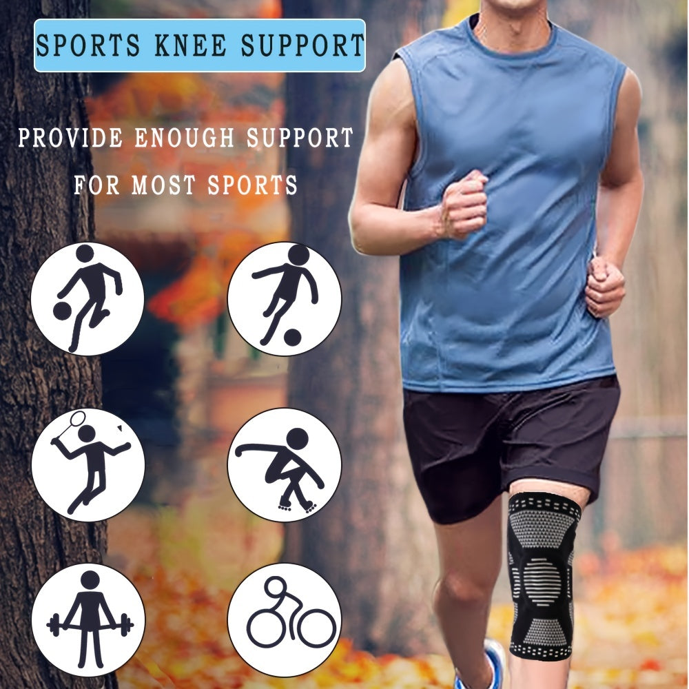 Knee Support Brace, Professional Knee Compression Sleeve Brace For Arthritis, Improve Circulation, Exercise, Joint Pain Relief, Fitness Knee Sleeve - MVP Sports Wear & Gear