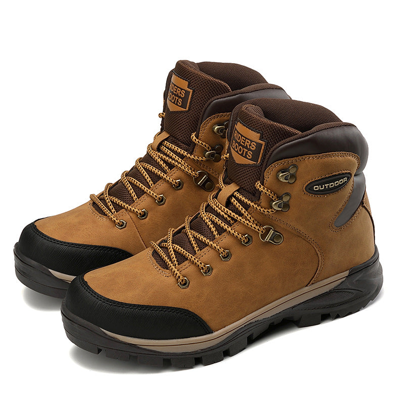 Large Size Winter Men's High-top Cotton Boots Plus Velvet To Keep Warm - MVP Sports Wear & Gear