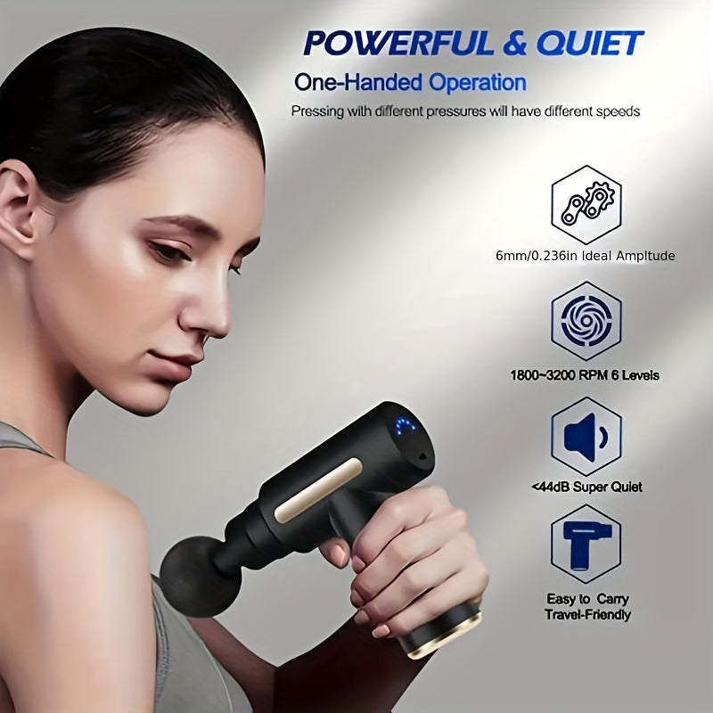 MINI Fascia Pocket Portable Meridians Massage Gun - MVP Sports Wear & Gear