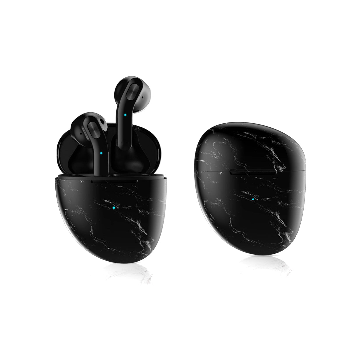 Marble Pebble Twin Bluetooth Headphones by VistaShops - MVP Sports Wear & Gear