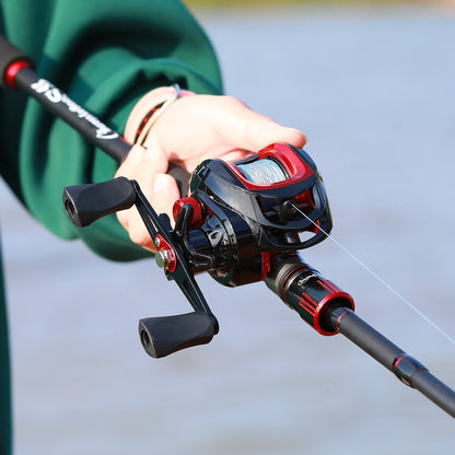 Max Drag 8kg Carbon Fiber Rod and Reel Set 1.8m 2.1m - MVP Sports Wear & Gear