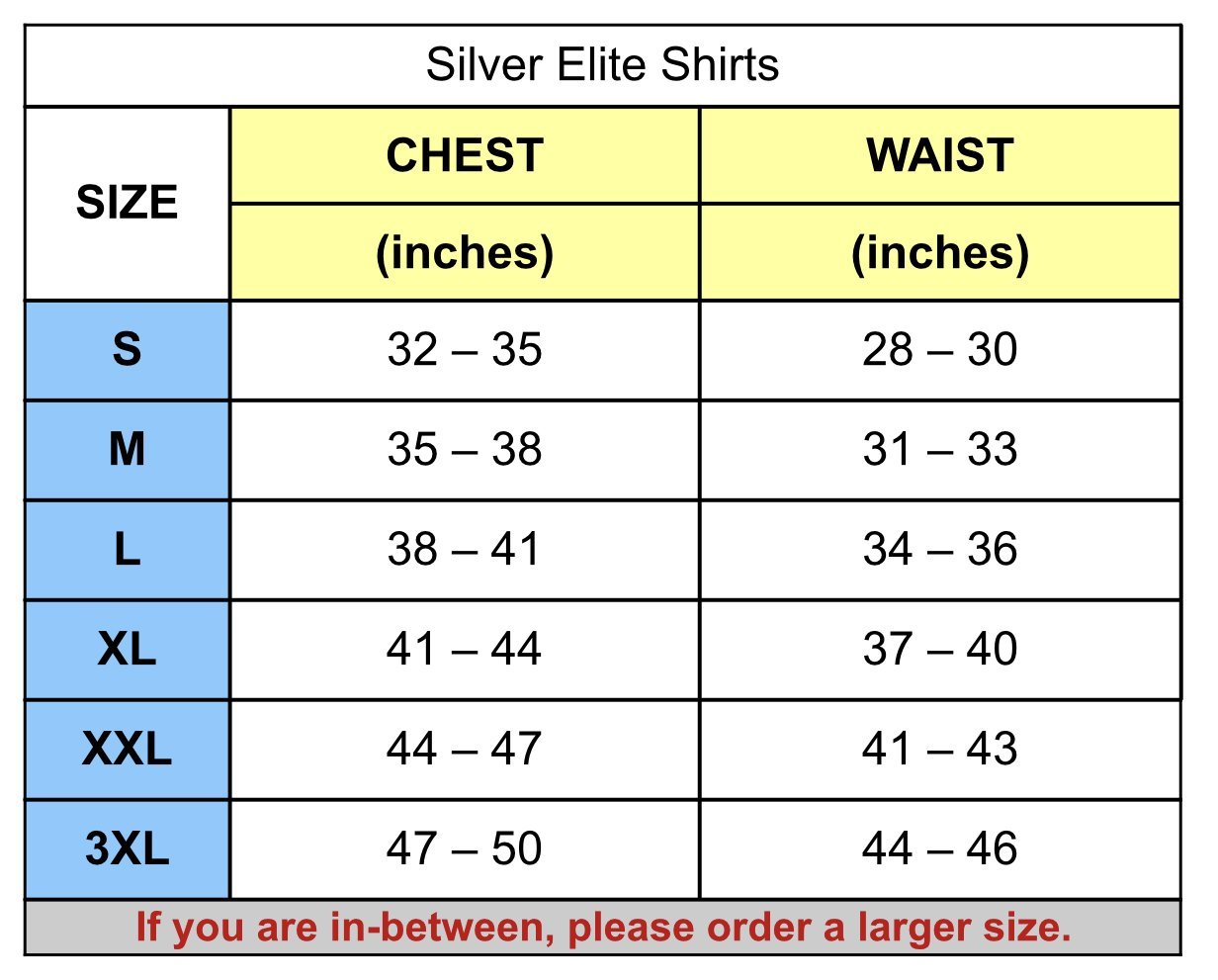 Maxx-Dri Silver Elite T-Shirt -Odor & Itch Free by 221B Tactical MVP Sports Wear & Gear