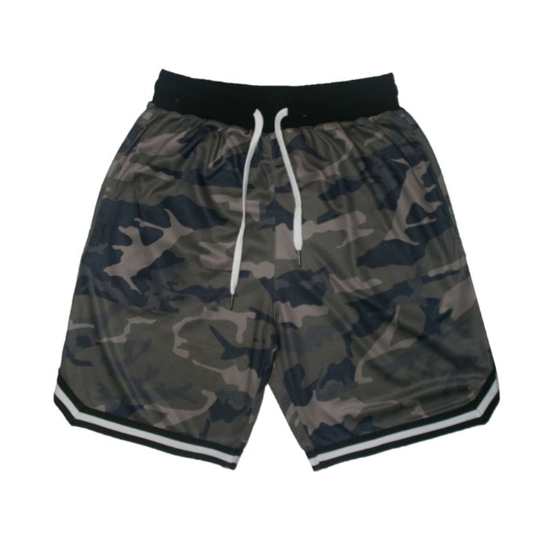 Men’s Camouflage Compression Gym Fitness Causal Summer Quick Dry Shorts - MVP Sports Wear & Gear