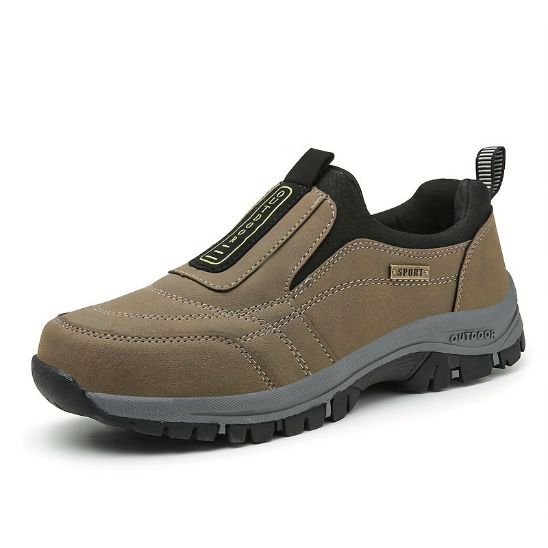 Men's Slip-On Hiking, Wear-resistant Non-Slip Outdoor Shoes For Hunting Trekking MVP Sports Wear & Gear