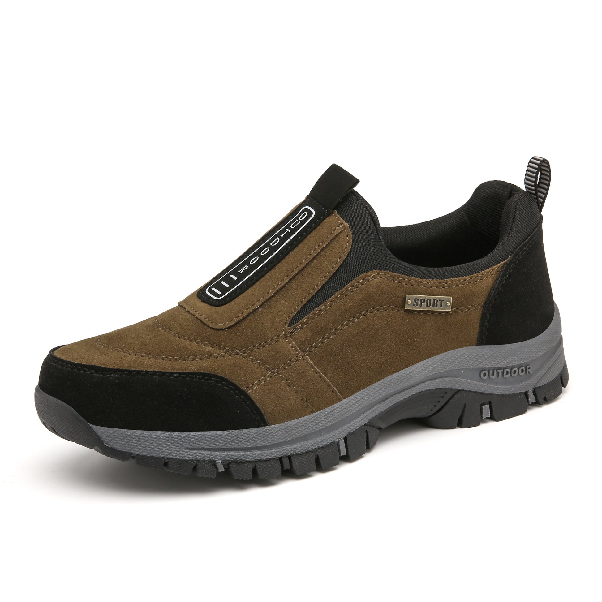 Men's Slip-On Hiking, Wear-resistant Non-Slip Outdoor Shoes For Hunting Trekking MVP Sports Wear & Gear