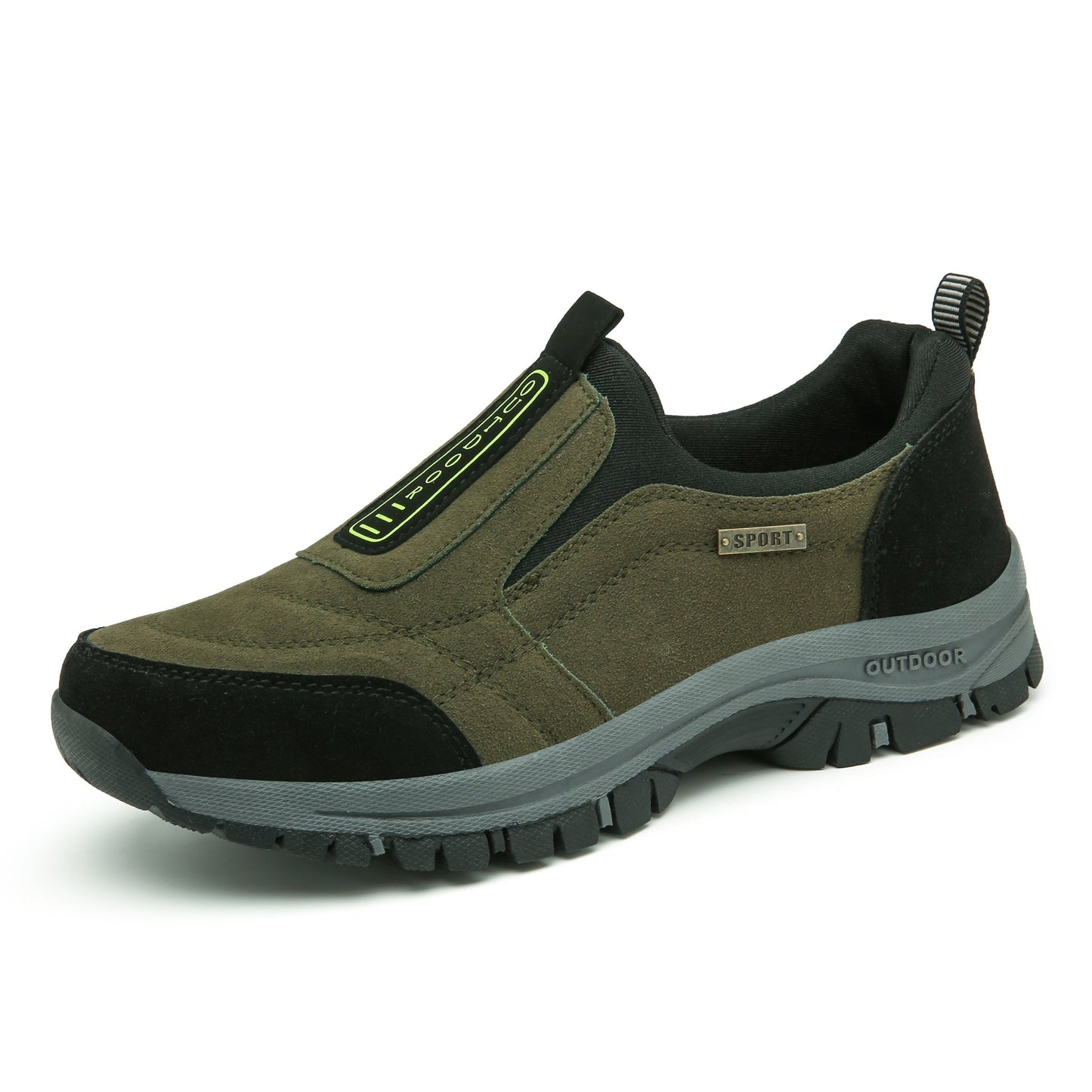 Men's Slip-On Hiking, Wear-resistant Non-Slip Outdoor Shoes For Hunting Trekking MVP Sports Wear & Gear