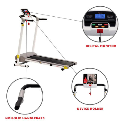 Motorized Treadmill for Walking Treadmill to Exercise At Home Running Foldable - MVP Sports Wear & Gear