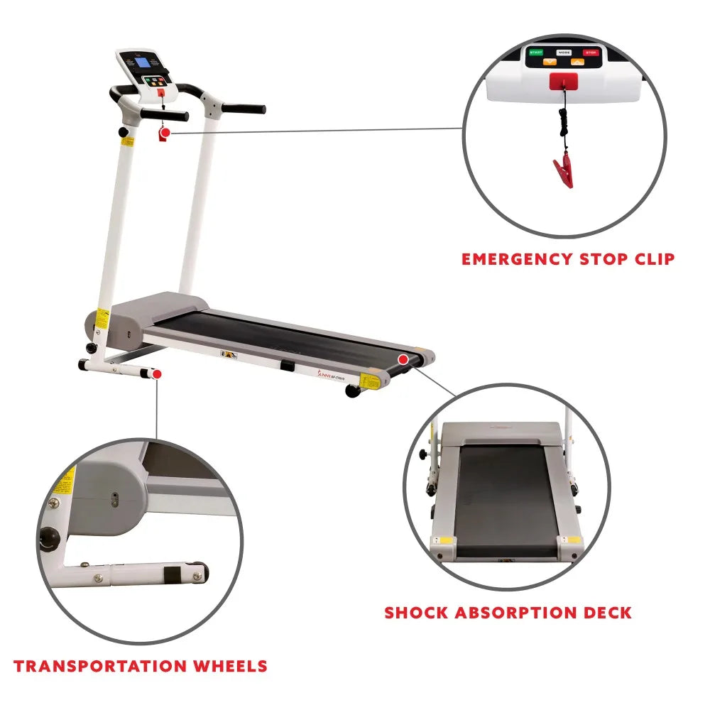 Motorized Treadmill for Walking Treadmill to Exercise At Home Running Foldable - MVP Sports Wear & Gear