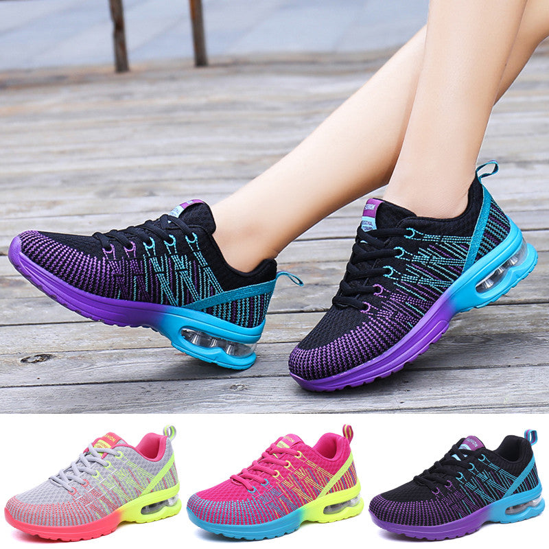 New Casual Mesh Breathable Fitness Women's Sports Shoes - MVP Sports Wear & Gear