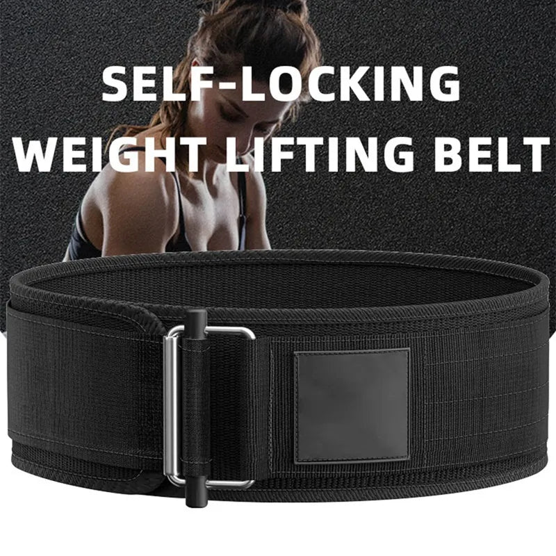 New Weightlifting Squat Training Lumbar Support Band Sport Powerlifting Belt Fitness Gym Back Waist Protector For Men and Women - MVP Sports Wear & Gear