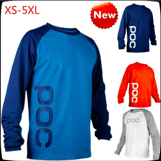 New long sleeve outdoor cross-country motorcycle clothing sunscreen breathable quick-dry T-shirt - MVP Sports Wear & Gear