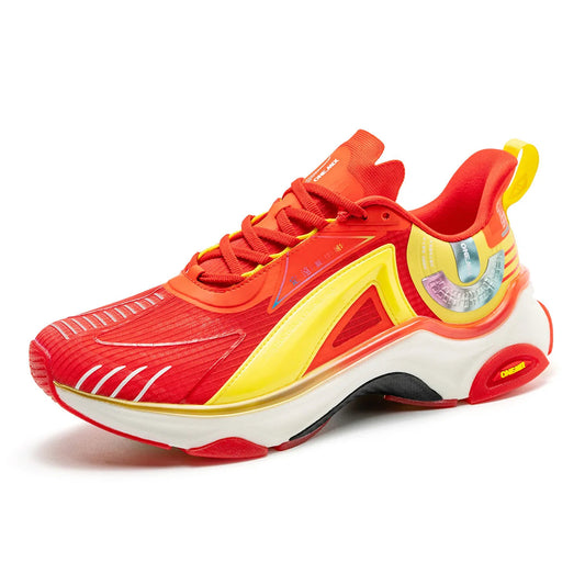 ONEMIX 2023 Red Cushion Running Shoes, Breathable - MVP Sports Wear & Gear