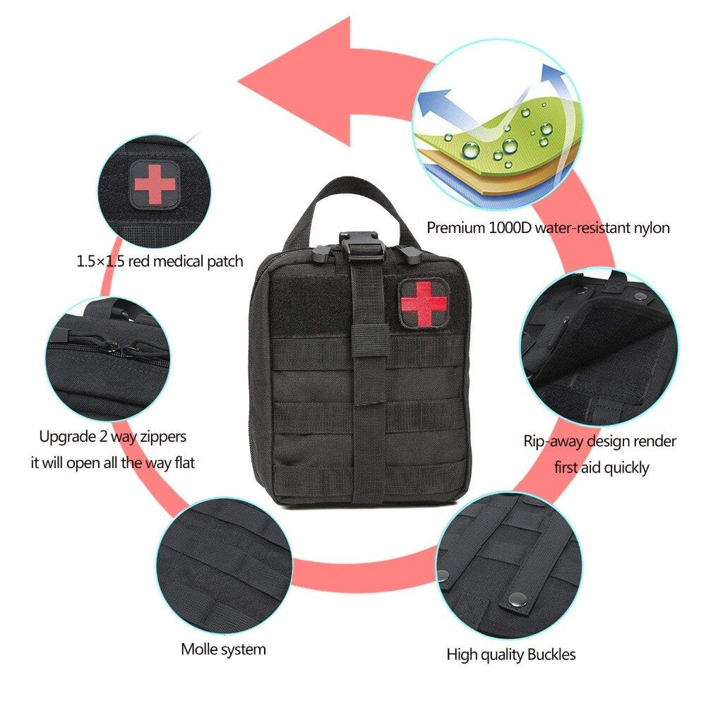 Outdoor Tactical Medical Bag - MVP Sports Wear & Gear