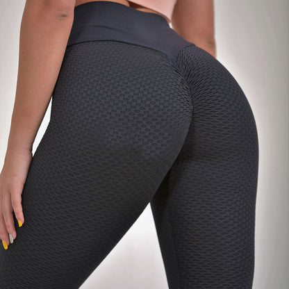 Plaid Leggings Fitness Yoga Pants Seamless High Waist Breathable MVP Sports Wear & Gear