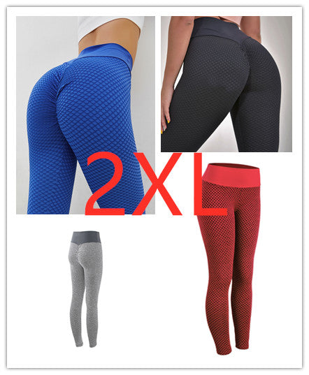 Plaid Leggings Fitness Yoga Pants Seamless High Waist Breathable MVP Sports Wear & Gear