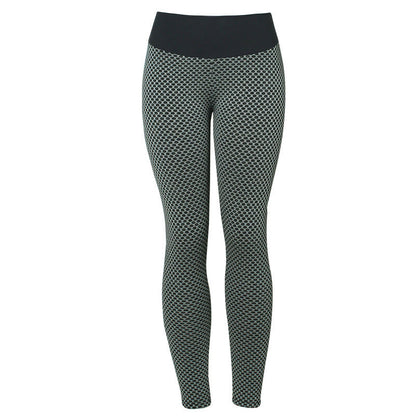 Plaid Leggings Fitness Yoga Pants Seamless High Waist Breathable MVP Sports Wear & Gear