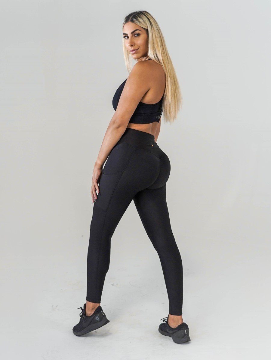 Pocket Leggings | CLASSIC BLACK - MVP Sports Wear & Gear